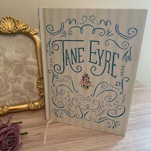 Rare Anthropologie Journal Blue and White 'Jane Eyre' unused, like new